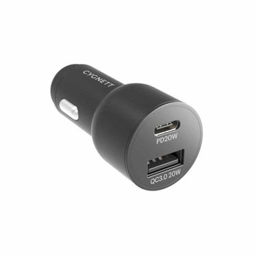 Buy Cygnett 20W Dual Port Car Charger (20W USB-A + 20W USB-C) - Accessories